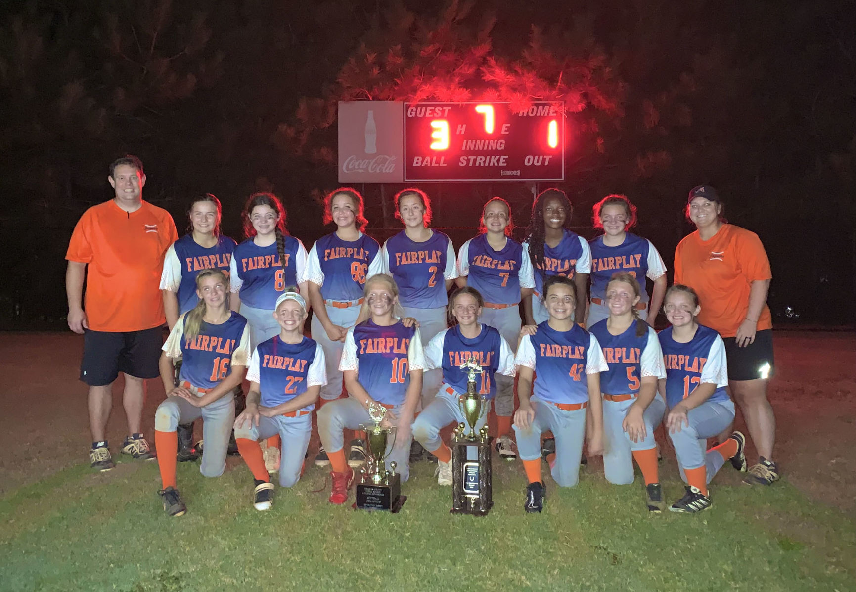 Fairplay wins county middle school title